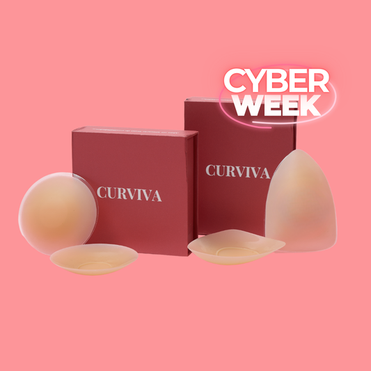 Pack de Tapa-mamilos com Adesivo + Tapa-mamilos Grátis