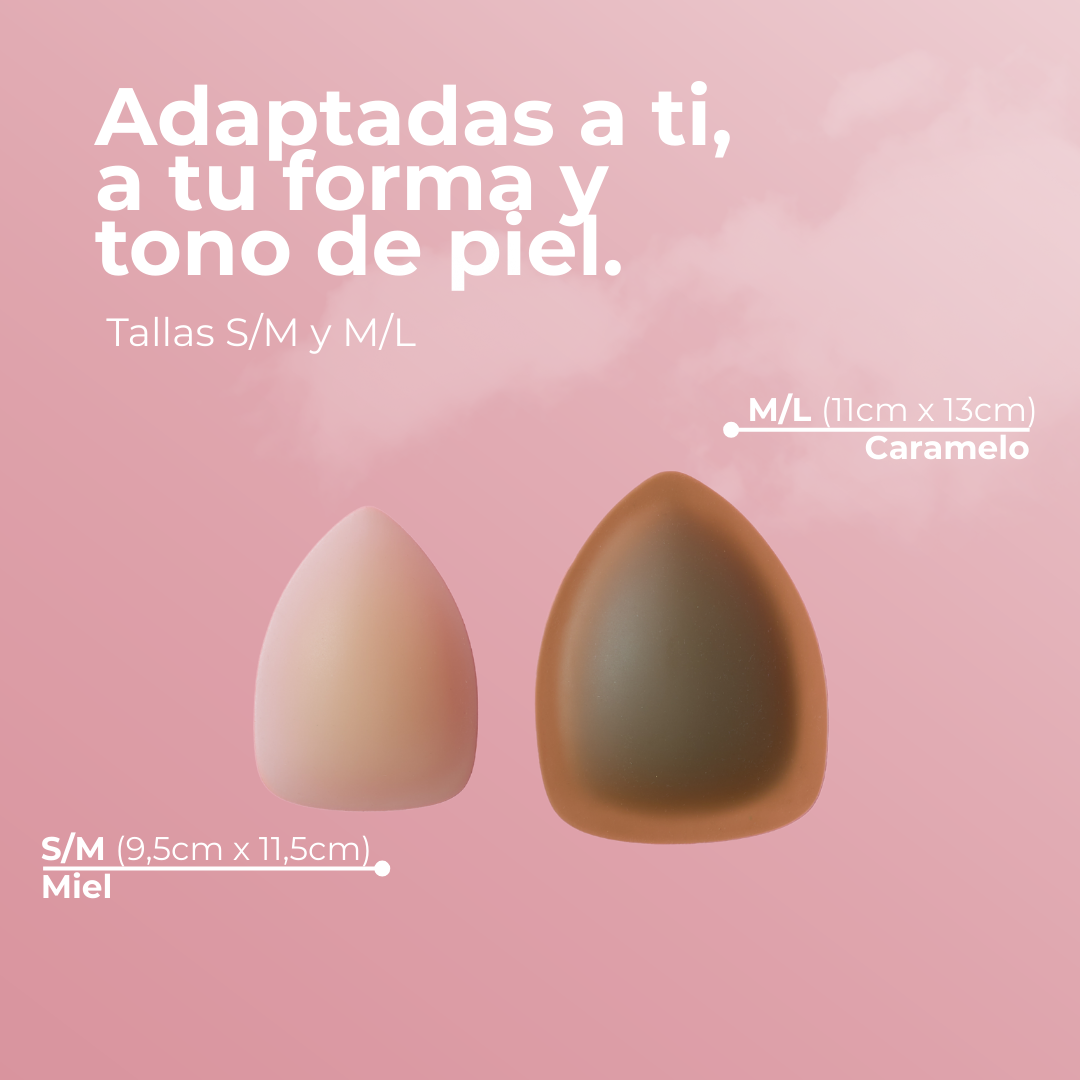 Tapa-mamilos Triângulos sem Adesivo