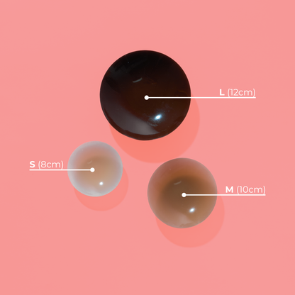 Tapa-mamilos Círculos com Adesivo