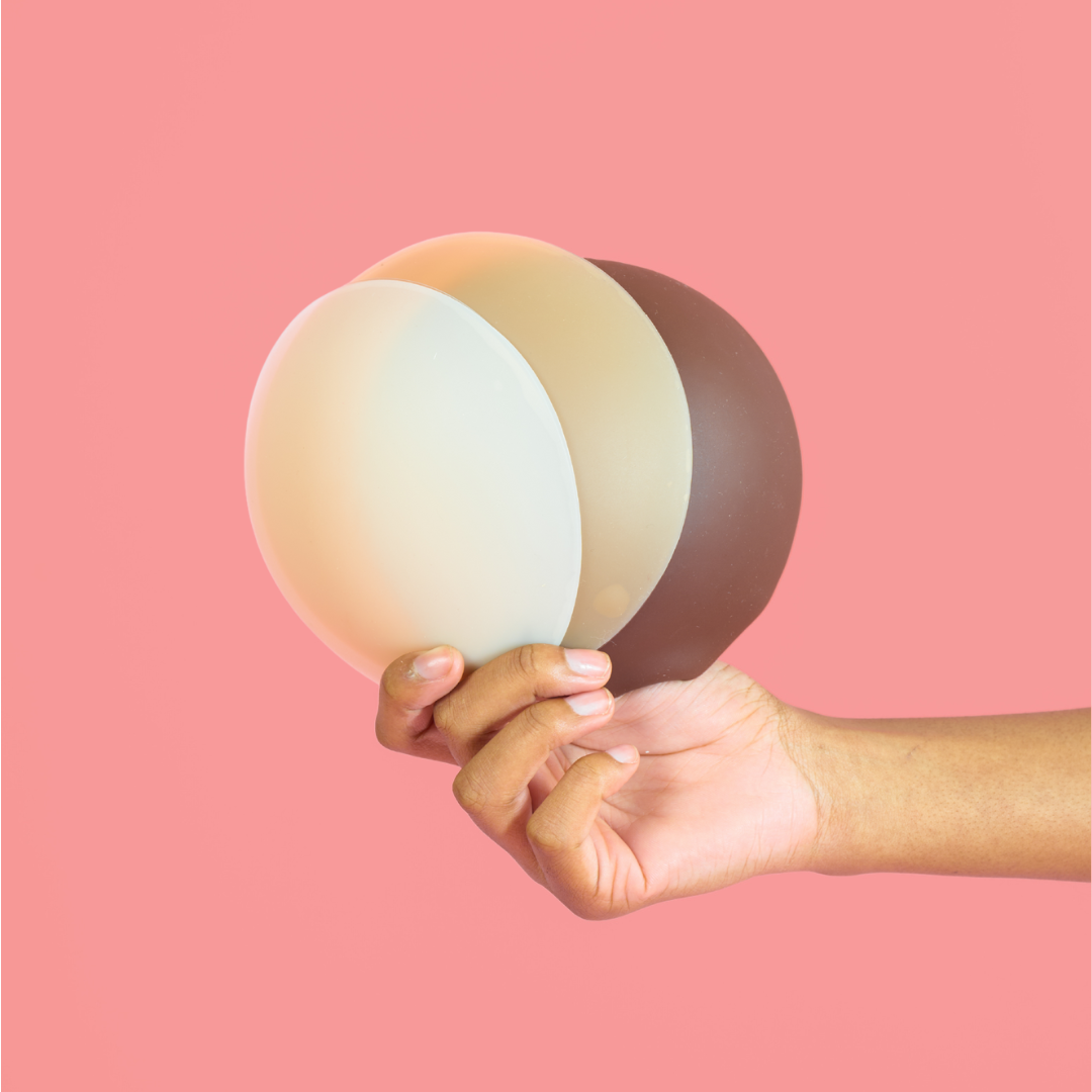 Tapa-mamilos Círculos com Adesivo