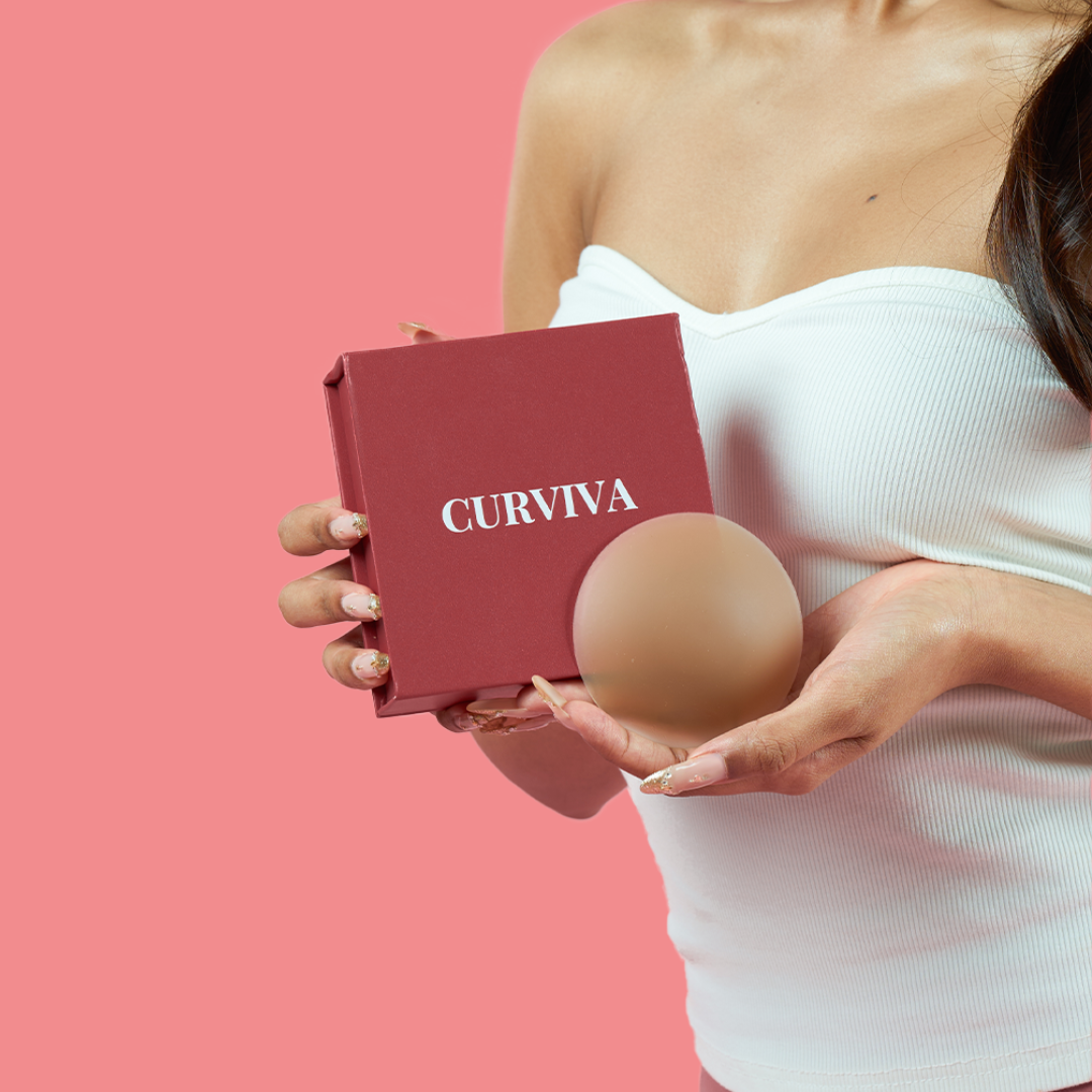 Tapa-mamilos Círculos com Adesivo