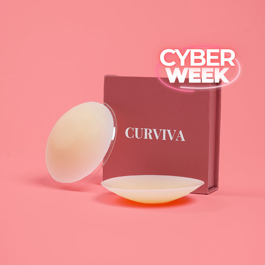 Tapa-mamilos Círculos com Adesivo